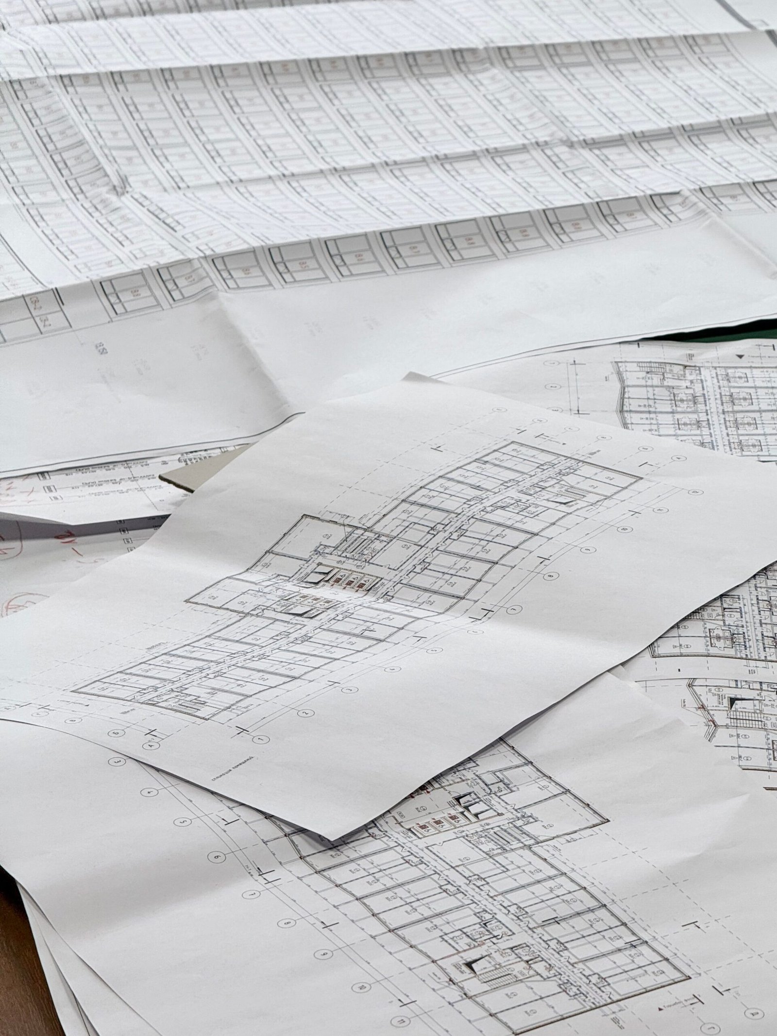 Architectural drawings and documents for building plan approval in Surat